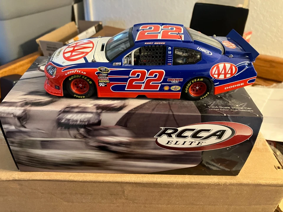 2011 #22 KURT BUSCH 1:24 RCCA ELITE AAA CHARGER - Image 1 of 1
