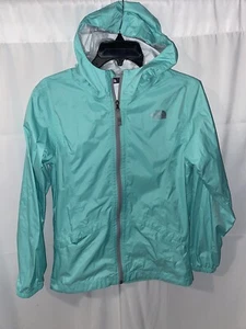 The North Face Dryvent Zipline Raincoat Hooded Jacket Girls Large 14/16 - Picture 1 of 4