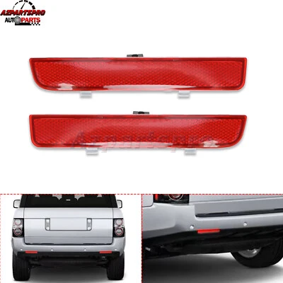 Juego de 1 par de reflectores de parachoques trasero para Land Rover LR2 / Freelander 2 2008-2014 Foto 1 de 4