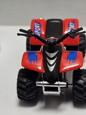 Smart ATV Red Kinsmart 3506D 3.5" Diecast Model Toy Car. EUC - Image 1 of 4
