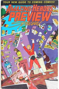 Amazing Heroes PREVIEW SPECIAL 1 a 1985 vfn+ s/w 140 page Fantagraphics Fan Mag - Bild 1 von 6