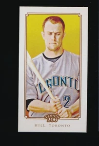 AARON HILL ⚾ 2010 Topps 206 Mini Caramels #65 Toronto Blue Jays - Picture 1 of 2