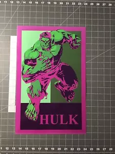 Póster de Avengers The Hulk 11x17 estampado arte cinematográfico MCU Thor Iron Man regalo - Imagen 1 de 3