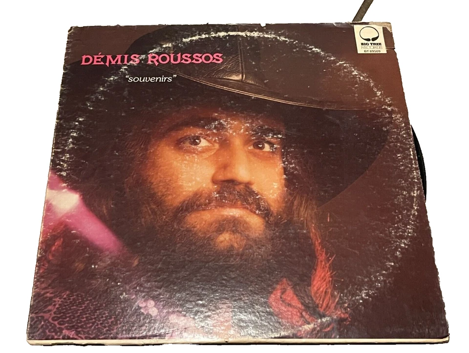 DEMIS ROUSSOS Souvenirs ORIGINAL 1975 LP Big Tree VINYL RECORD ALBUM EX - Imagem 1 de 1
