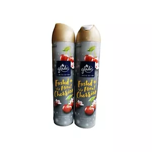 Glade Aerosol Air Freshener Frosted Floral Cherries Limited Edition 2x 300ml - Picture 1 of 1