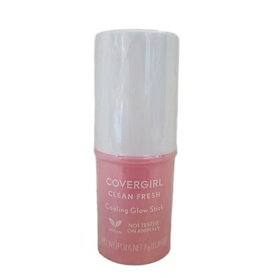 Covergirl CLEAN FRESH COOLING GLOW STICK Highlighter Tinted Blush PINK THRILL - Image 1 of 4