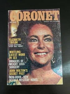 Magazine - Coronet Eizabeth Taylor (August 1974 / Vol 12 # 8) - K 1573				 - Picture 1 of 4