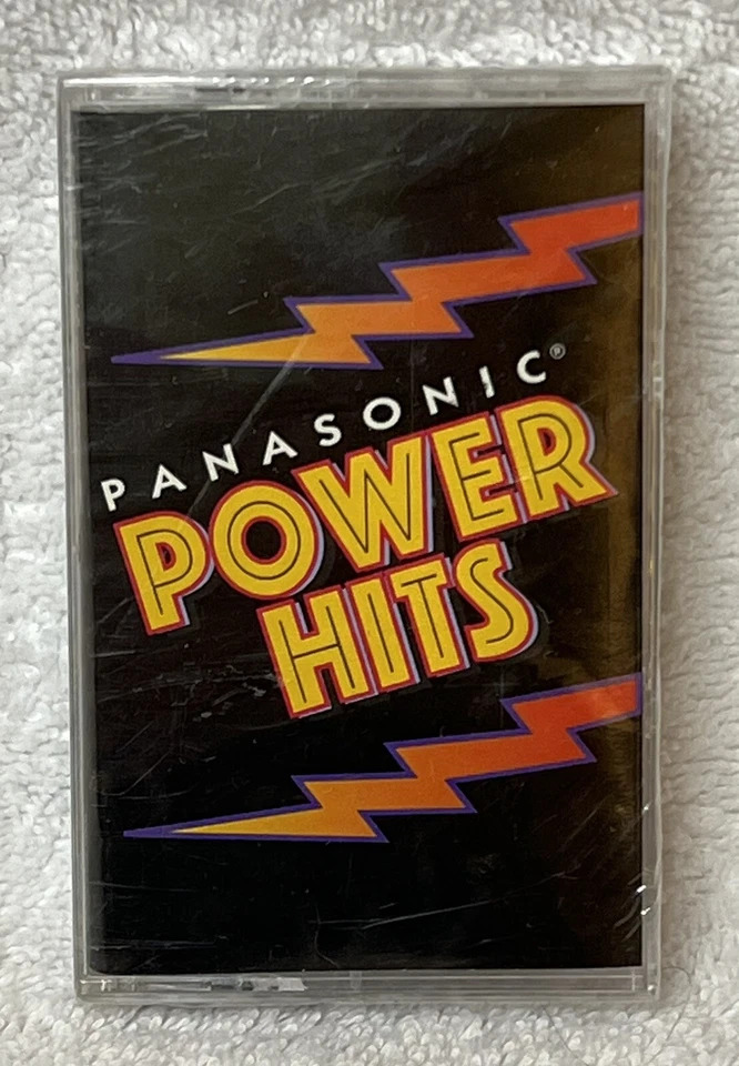 New/1994 Panasonic Power Hits Cassette Tape Promo Various 1980-90s Artists NOS - Image 1 of 4