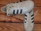 Superstar J White Core Black Kids Sneakers Sz 4 Guc Need Cleaned