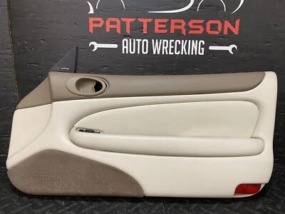 97-06 JAGUAR XK8 PASAJERO DELANTERO DERECHO INTERIOR PUERTA MOLDURA PANEL AVENA NED Foto 1 de 4