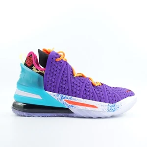 Nike Lebron XVIII 18 Best of 10-18 Psychic Purple DM2813-500 Mens Shoes Size 10  - Picture 1 of 10