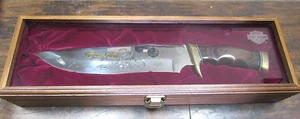 HARLEY DAVIDSON 20TH ANNIVERSARY SUPERGLIDE KNIFE 2003/3000 NICE - Picture 1 of 19