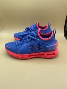 Sz 6.5 UNDER ARMOUR WOMEN HOVR PHANTOM SE RF BLUE/PINK TRAINING/GYM SHOES NEW - Picture 1 of 8