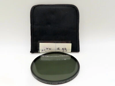 Tiffen 4.5" IRND0.6 Full Spectrum Round Infra Red Filter 4-1/2" MFR #W412IRND6 - Image 1 of 4