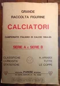 1964/65 ALBUM CALCIATORI PANINI VUOTO NO COPERTINA-RIF.433 - Foto 1 di 9