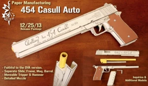 1:1 Hellsing-PM 454 Casull pistol paper Model Do Yourself DIY do not shoot - Picture 1 of 1