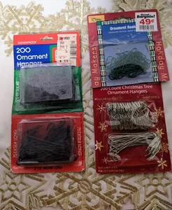 Vintage Christmas Ornament Hangers Regular and Xtra Long - Picture 1 of 2
