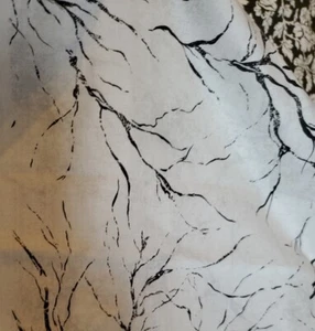 Vintage Sewing Fabric Maywood Earth Wind & Fire 1552 Gray 1ydx45" Cotton - Picture 1 of 4