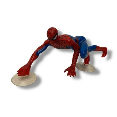 Figura de acción Spider-Man ventosa ventana adhesiva 7,5" Decopac 2006 Marvel Foto 1 de 4
