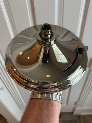 2157/15P Newport Brass Polished Nickel Luxnetic Shower Head PVD (Rain & Massage) - Image 1 of 4