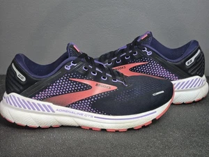 Brooks Adrenaline GTS 22 Women’s Size 10.5 D Blue Athletic Running Shoes Sneaker - Picture 1 of 5