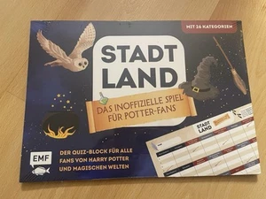 Stadt, Land, … Das inoffizielle Spiel für Harry Potter-Fans Quizblock - Bild 1 von 3