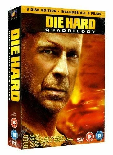 Die Hard Quad Zavvi DVD Region 2 New & Sealed - Image 1 of 1
