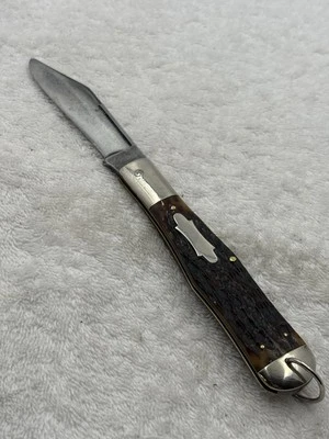 Robeson Shuredge винтажный 1 лезвие кока-колы бутылка #61211 карманный нож сделано в США (#76 - Изображение 1 из 4