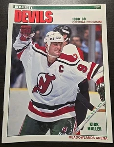 New Jersey Devils 1988-89 Season Official Program January 23 vs. Northstars - Picture 1 of 2