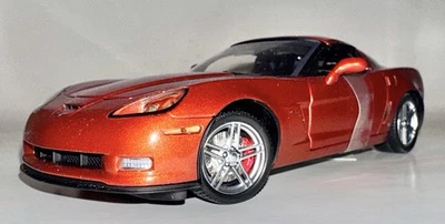 Литая модель Chevrolet Corvette Z06 2006 ограниченный выпуск 1:24 Franklin Mint 2298/9900 - Изображение 1 из 4