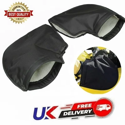 Motorcycle Handlebar Mitts Waterproof winter Hand Warmer Motorbike Muffs Gloves