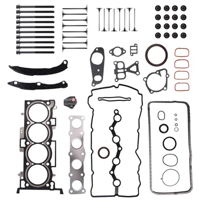 2.4L Engine Timing Chain Head Gasket Set for Kia Sportage Rondo Hyundai Tucson - Image 1 of 4