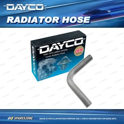 Dayco Engine Bypass Hose for Isuzu D-MAX TF 3.0L 4 cyl DOHC 172mm 2012-On - image 1 of 2