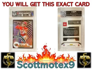 2020 Panini Donruss Optic T-Minus 3-2-1 Patrick Mahomes Kansas City Chiefs HGR 9 - Picture 1 of 6