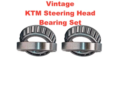 Juego de cojinetes de cabeza de dirección KTM 125 - 640 finales de 1970 - 2000 modelos ¡NUEVO! Foto 1 de 4