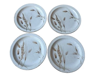 Midwinter Wild Oats Stonehenge Set Of 4 10.5” Dinner Plates Vintage England - Bild 1 von 10