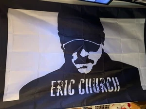 Eric Church 3ft. By 5ft. Tour Flag - Picture 1 of 1