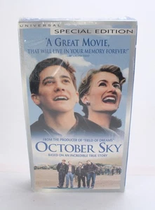 October Sky (1999, VHS) Special Edition - SEALED - Picture 1 of 4