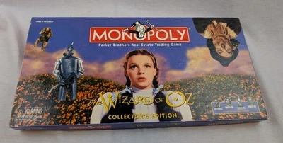 Monopoly The Wizard Of Oz Collector's Edition Board Game 1998 100% Complete - Image 1 of 4