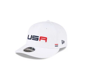 NEW Men's New Era White 2023 Ryder Cup Practice Rounds LP 9FIFTY Snapback Hat - Picture 1 of 2