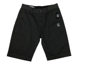 Volcom Mens Shorts Dark Gray Size 28 Chinos 10" Inseam New VMonty - Picture 1 of 6