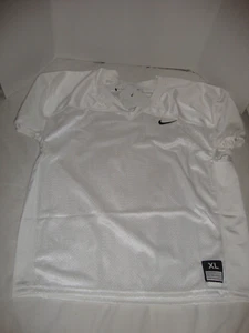 Camiseta deportiva de malla de práctica de fútbol americano universitario de vapor para hombre talla XL blanca - Imagen 1 de 9