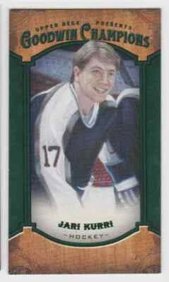 2014 UD GOODWIN CHAMPIONS MINI LADY LUCK JARI KURRI #102 PARALLEL - Image 1 of 2