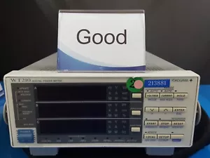 Yokogawa WT210: Digital Power Meter , 760401-F/C2 (9405) - Picture 1 of 9