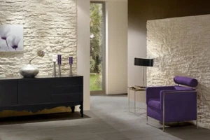 55m² Stone Design Decor Verblender Riemchen White Tenerife Naturstein Fliesen - Bild 1 von 3