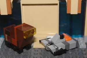 Lego Star Wars Jawa Sandcrawler and Imperial Combat Assault Tank Mini Vehicles - Picture 1 of 1