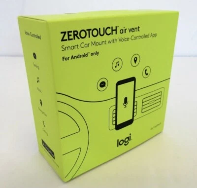 Logitech Zerotouch montaje de coche inteligente con aplicación Android controlada por voz mensajes de texto Foto 1 de 2