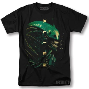 Alien Shirt Classic Movie Poster Vintage Graphic Design T-Shirt - Picture 1 of 1