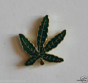 Neue Qualität Rebel Blatt Revers Hut Pin Krawattennadel Hippie - Bild 1 von 2