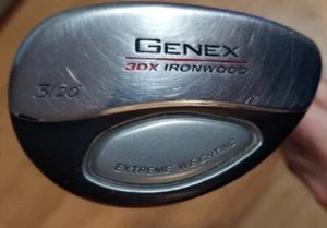 Nickent Genex 3DX Ironwood #3 Hybrid / 20 Degree / Regular Flex Shaft/ GEH3DX035 - Picture 1 of 5